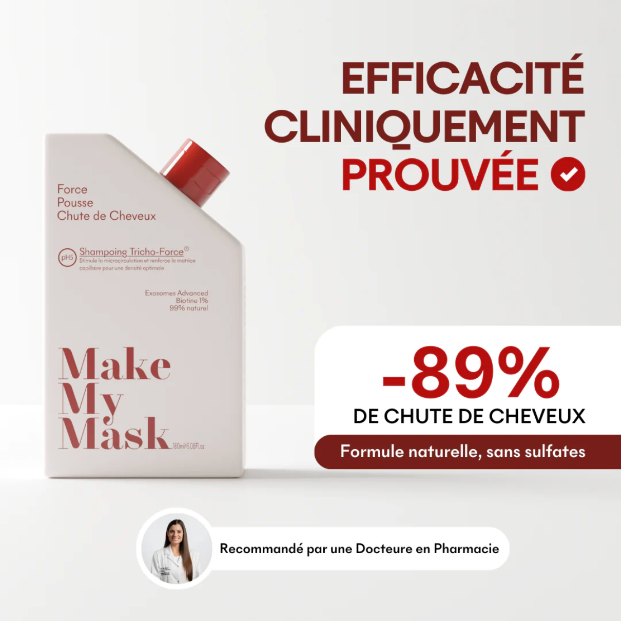 Shampoing TRICHO FORCE – Shampooing Anti-Chute pH5