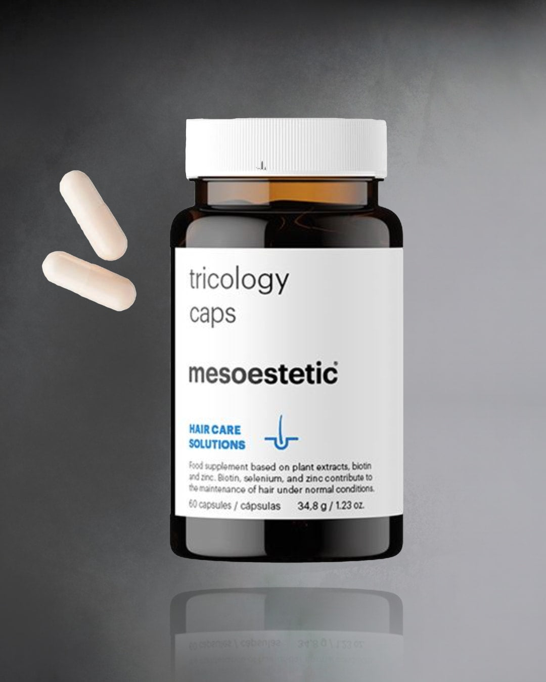 Tricology caps gélules pour la chute des cheveux